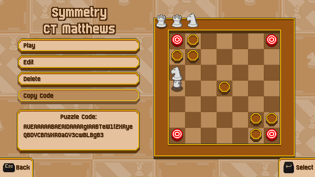 Chessplosion Puzzle: Symmetry Chessplosion Puzzle: Symmetry