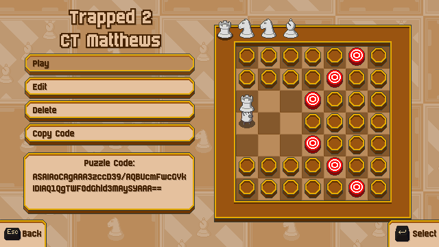 Chessplosion Puzzle: Trapped 2 Chessplosion Puzzle: Trapped 2